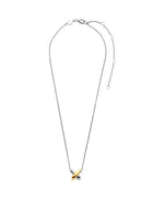 Ti Sento Cross Charm Chain Necklace