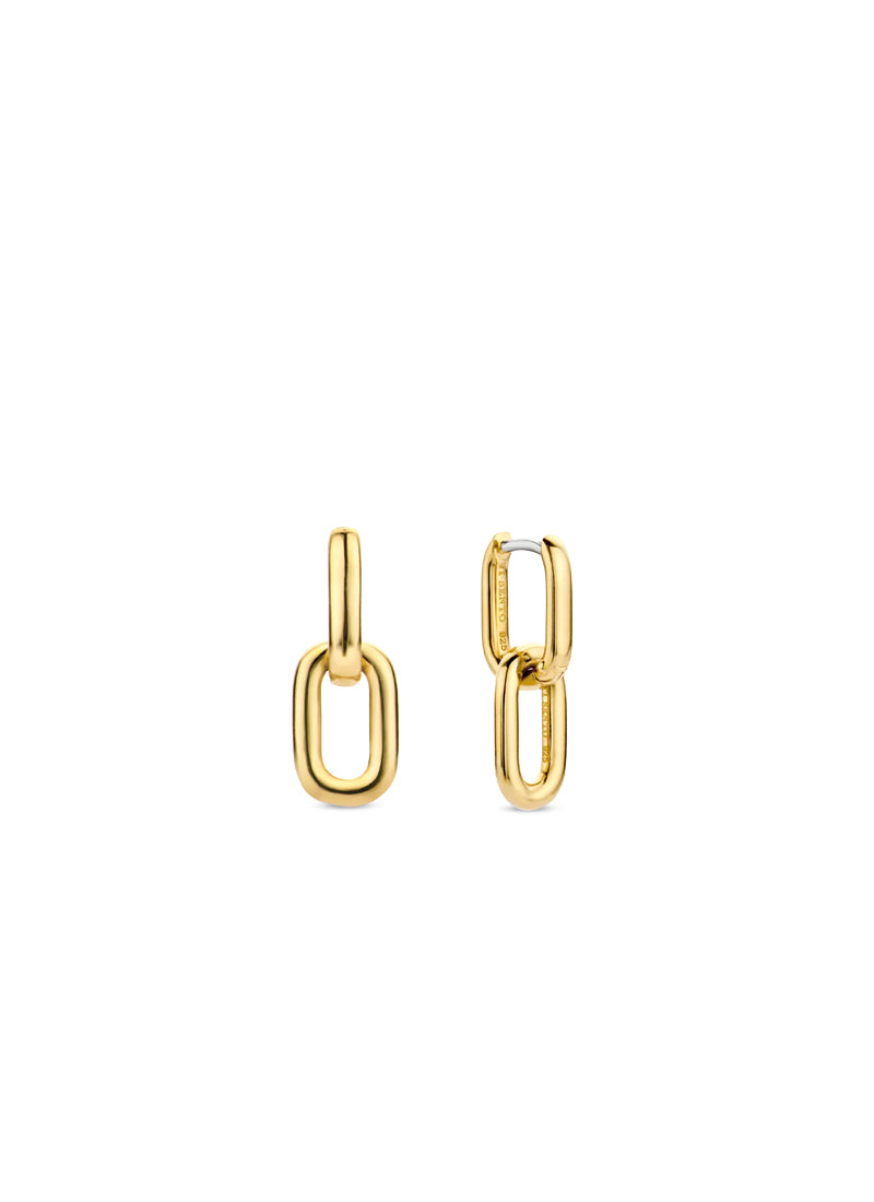 Ti Sento Gold Linked Earrings