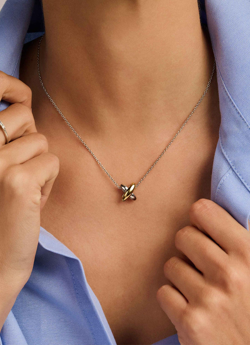 Cross Charm Chain Necklace