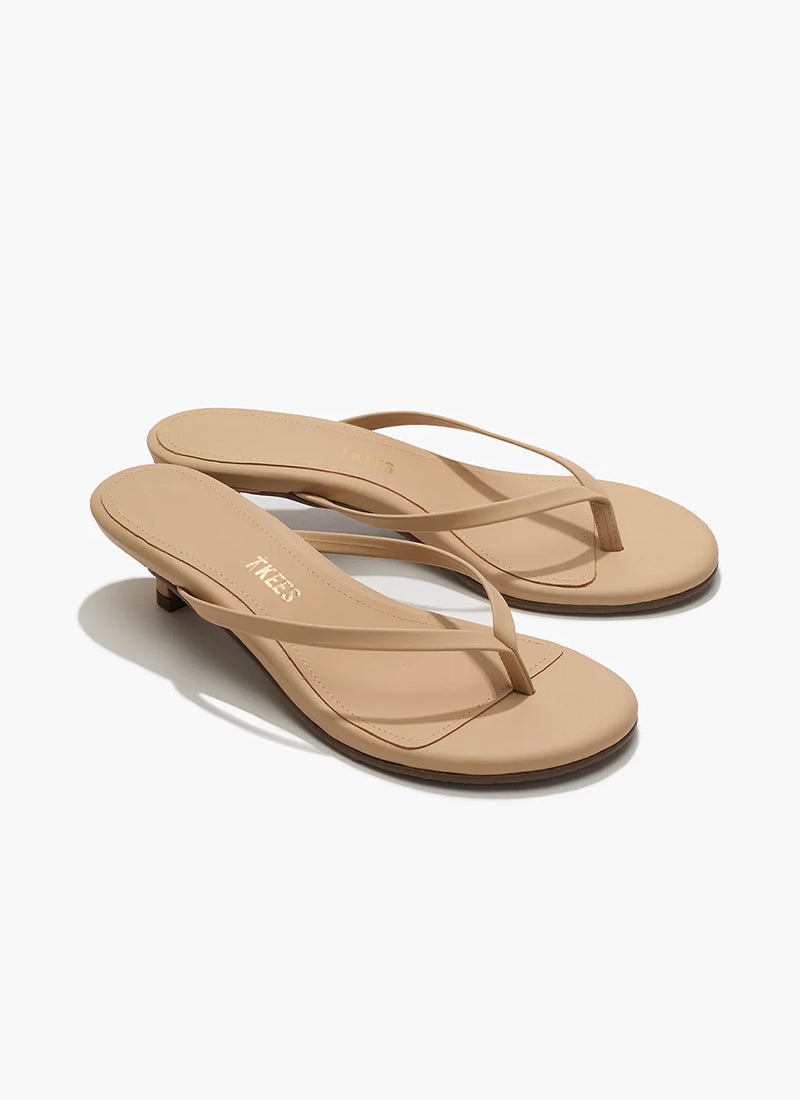 TKEES Julia Kitten Heel Sandals