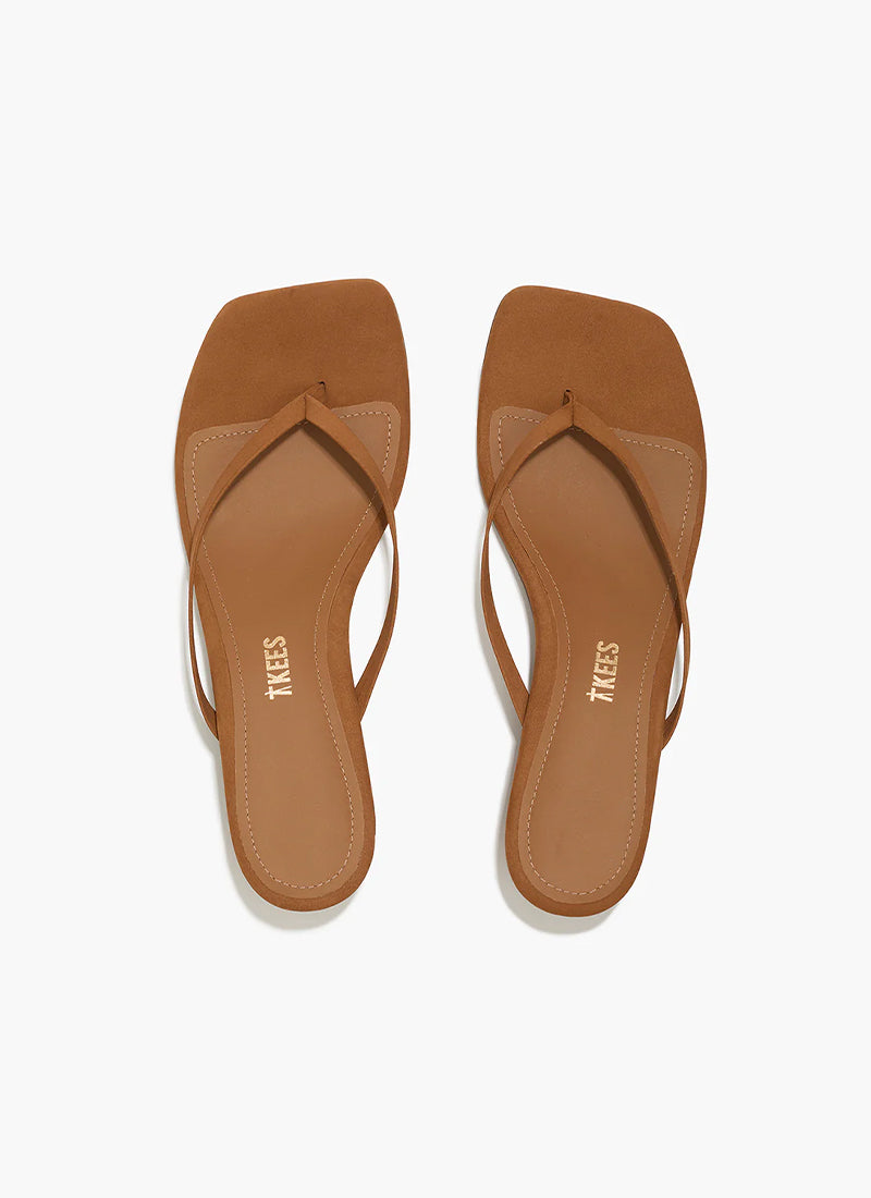 Julia Suede Square Toe Kitten by TKEES