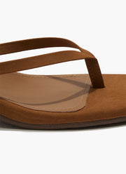 Julia Suede Square Toe Kitten by TKEES