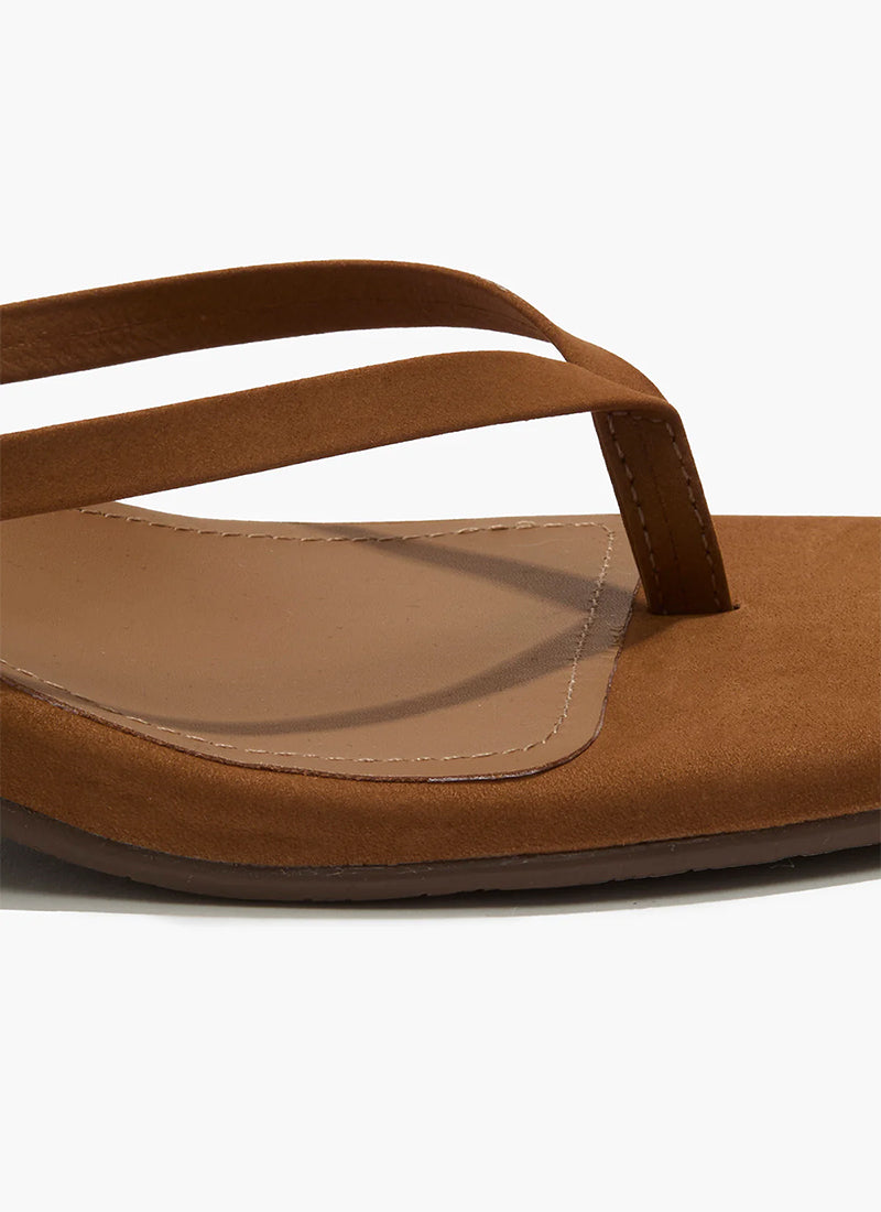 Julia Suede Square Toe Kitten by TKEES