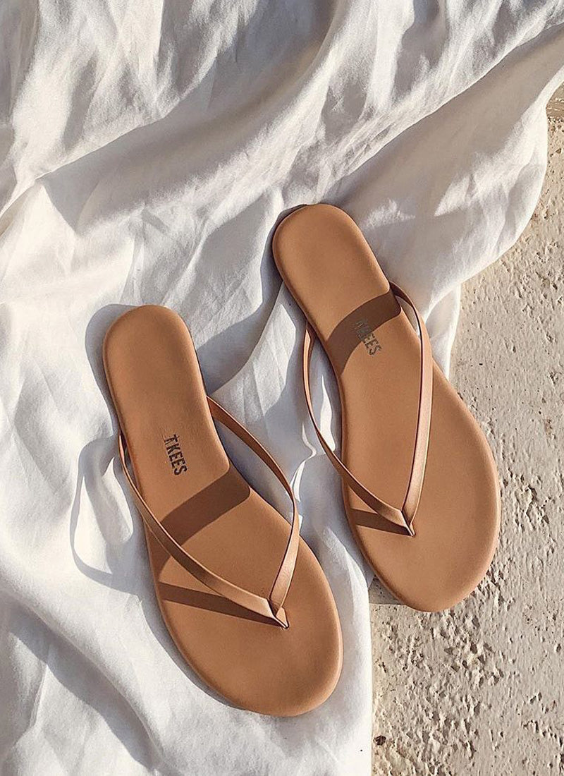 TKEES Lily Foundations Matte Flip Flop