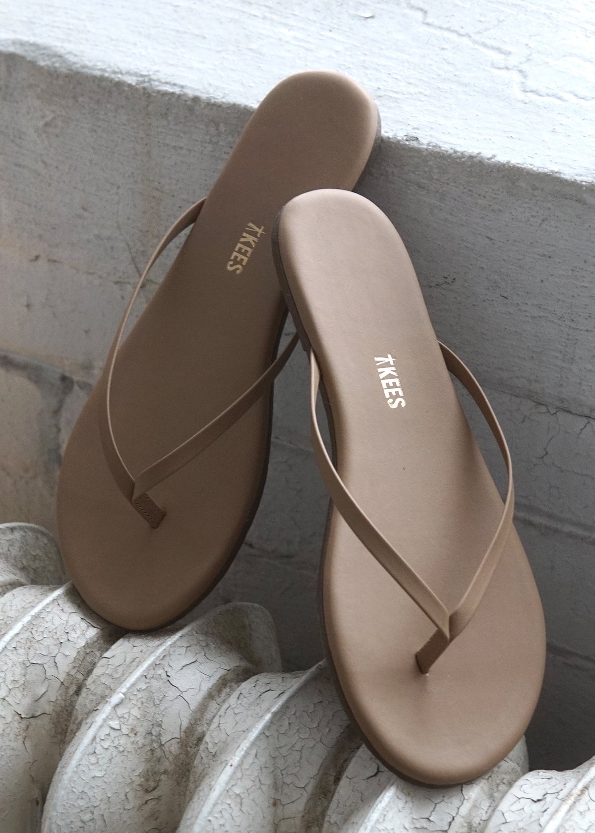TKEES Lily Foundations Matte Flip Flop