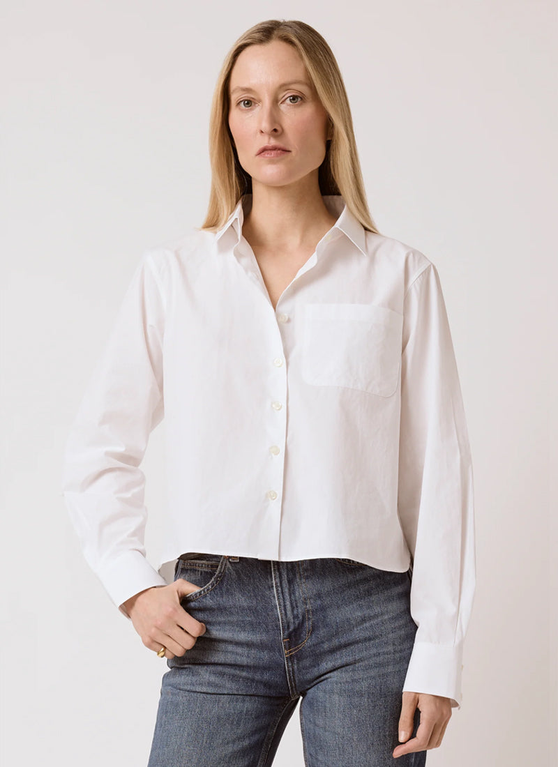  Coco Cropped Shirt by TLINE at Andrews 