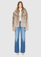 Toska Reversible Suede Shearling Jacket