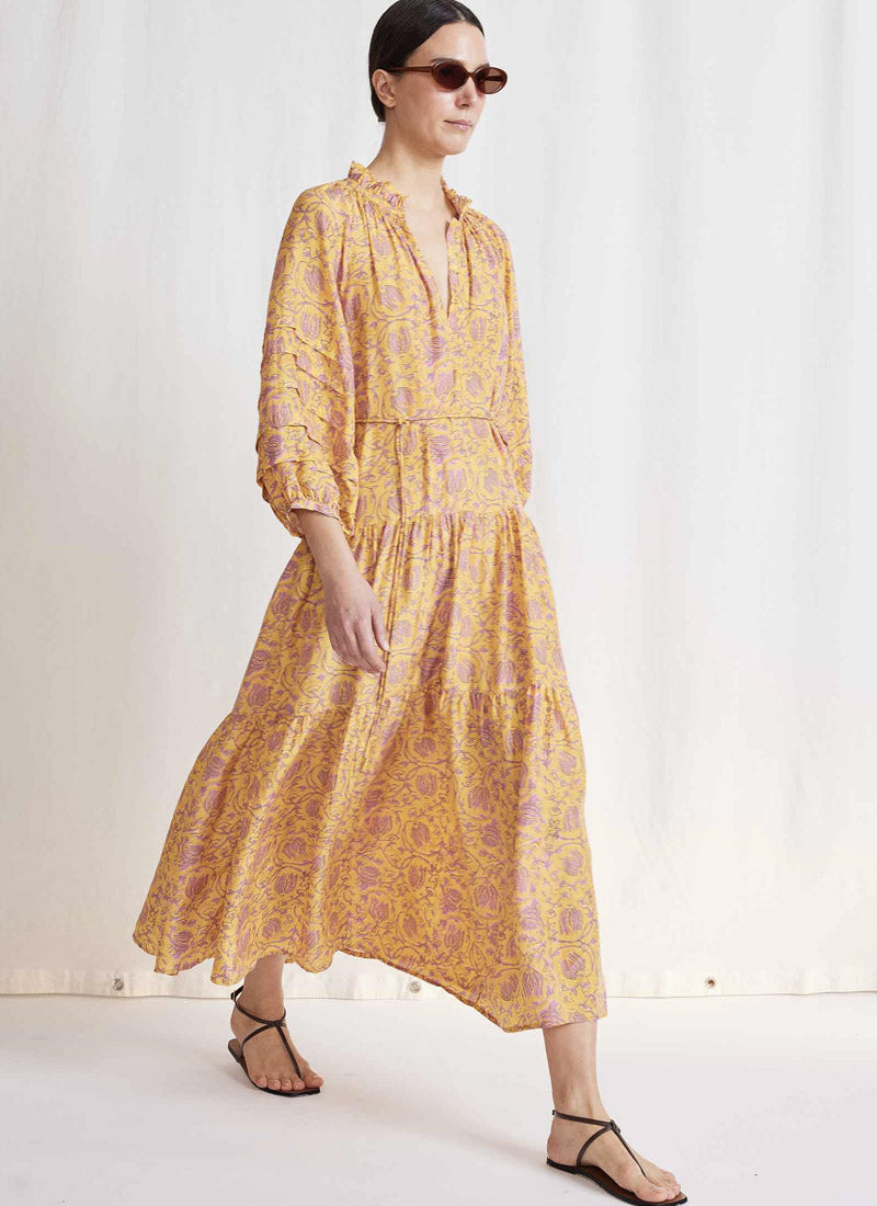 Apiece Apart The Trinidad Silk Maxi Dress