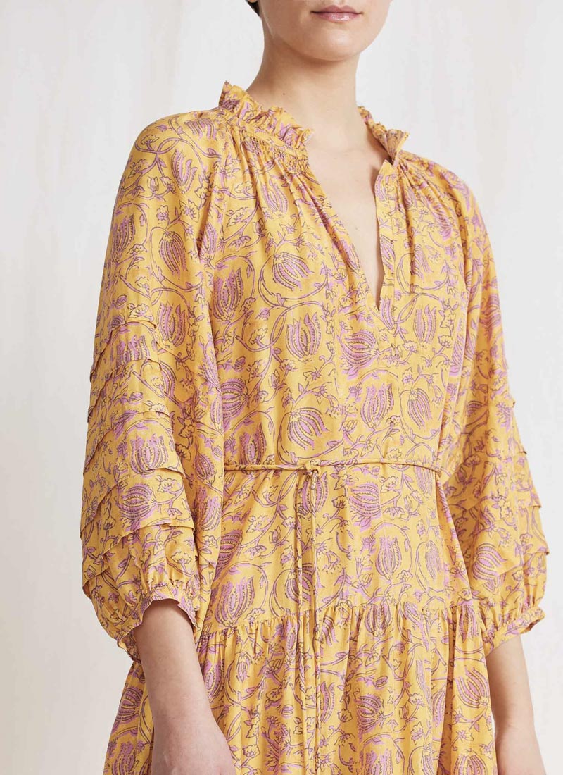 Apiece Apart The Trinidad Silk Maxi Dress