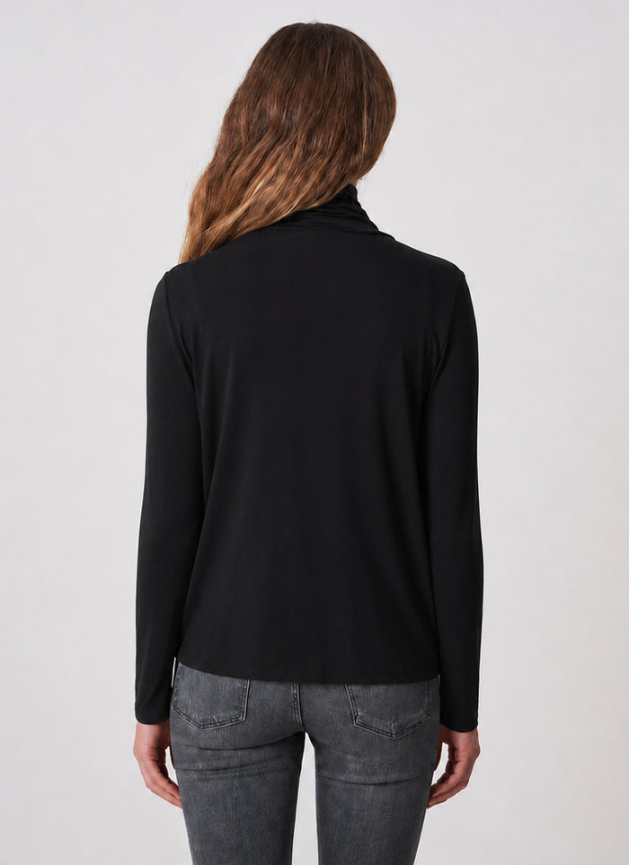 REPEAT Cashmere Turtleneck Knit Long Sleeve T-Shirt