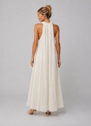 Twist Neck Maxi Dress
