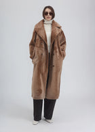 Utzon Merino Double Breasted Reversible Long Shearling