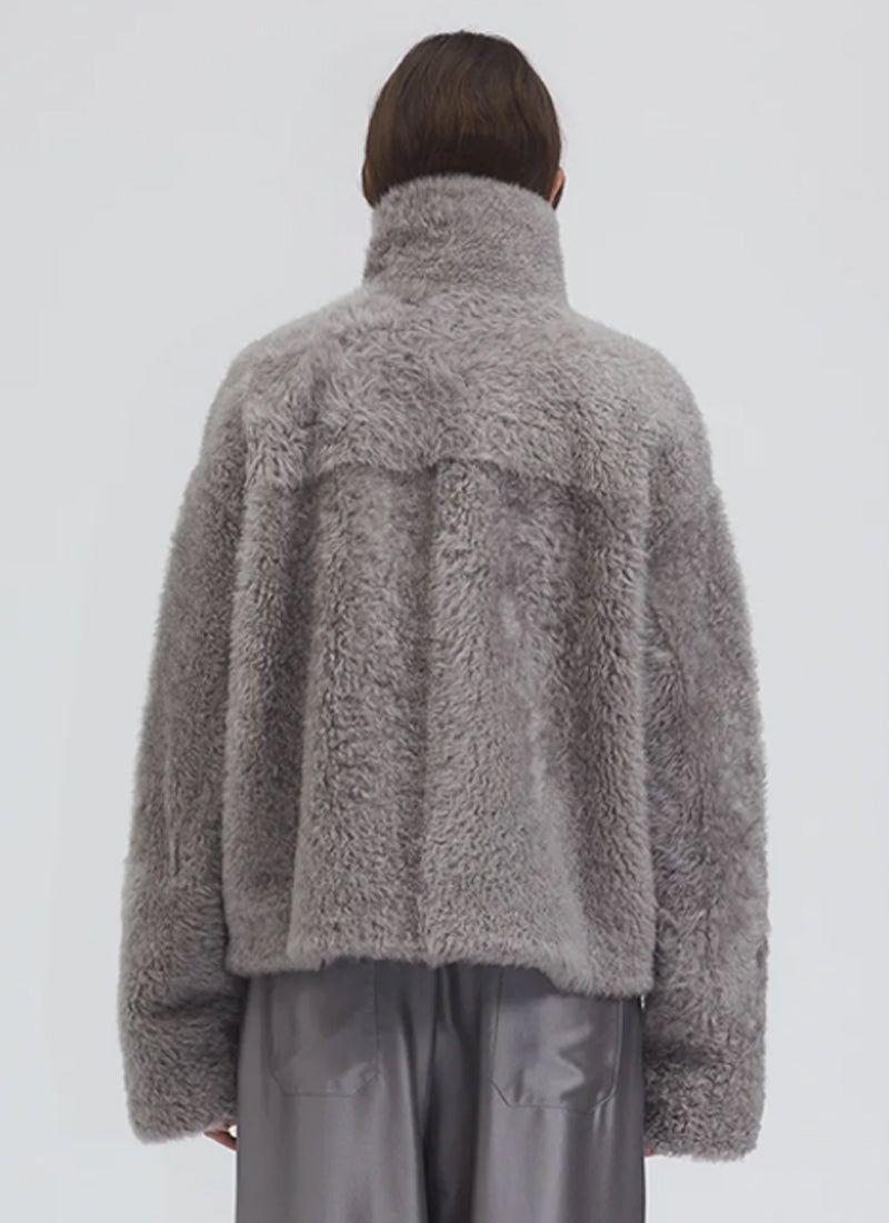Lacon Teddy Shearling Jacket by UTZON at Andrews