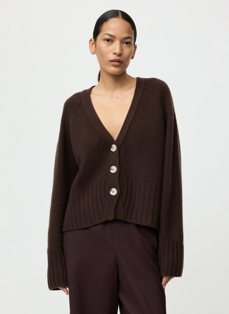 V-Neck Cardigan