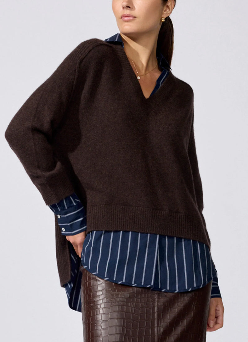 The Looker Layered V-Neck Sweater