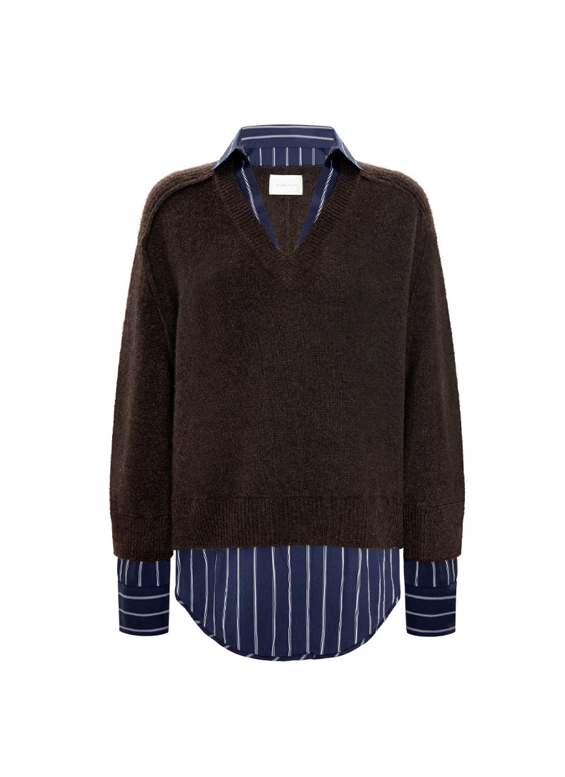 The Looker Layered V-Neck Sweater
