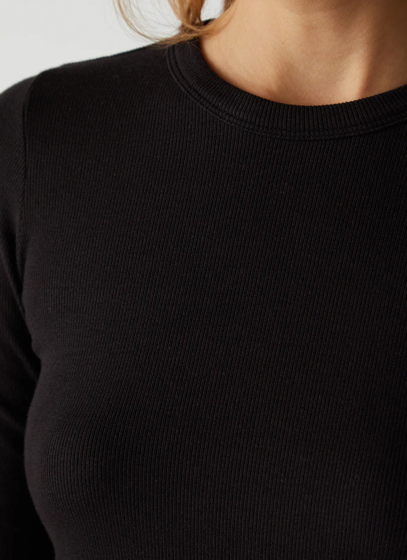 Camino Rib Long Sleeve Top