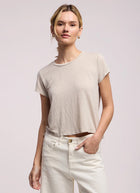 Velvet Casey Linen Knit T-Shirt