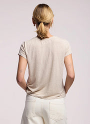 Velvet Casey Linen Knit T-Shirt