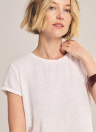 Velvet Casey Linen Knit T-Shirt