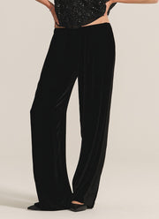 Velvet & Satin Mix Media Pant by Velvet at Andrews