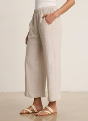 Velvet Lola Woven Linen Pant