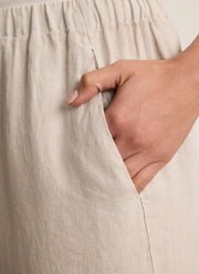 Velvet Lola Woven Linen Pant