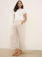 Velvet Lola Woven Linen Pant