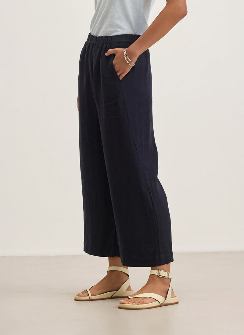 Velvet Lola Woven Linen Pant