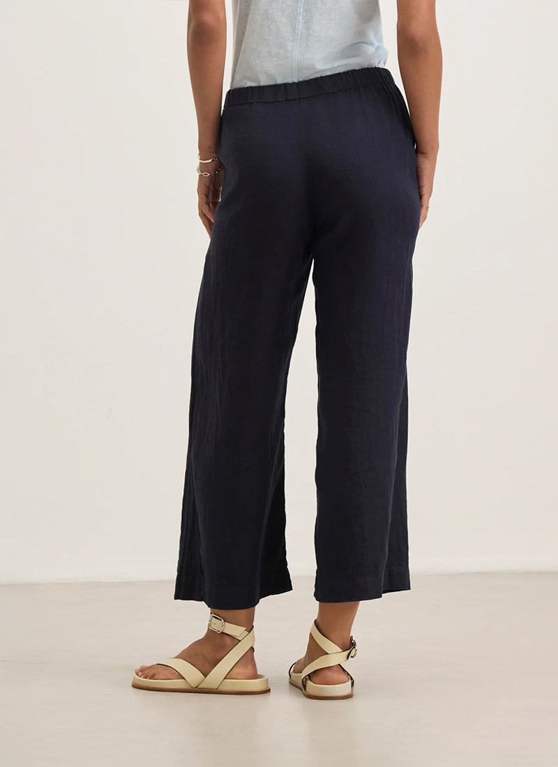 Velvet Lola Woven Linen Pant