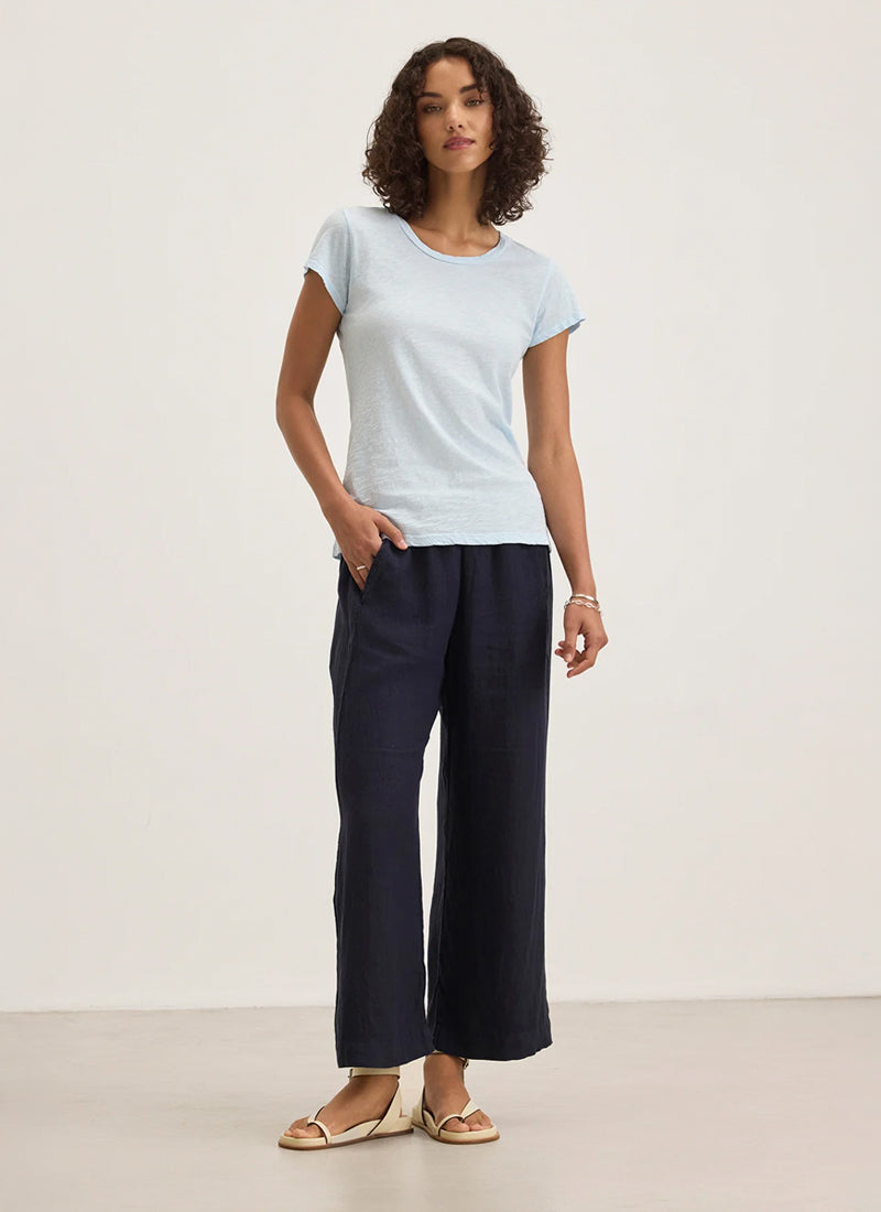 Velvet Lola Woven Linen Pant