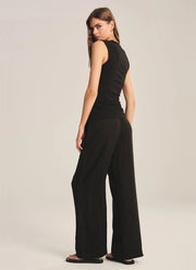 Velvet Lola Woven Linen Pant