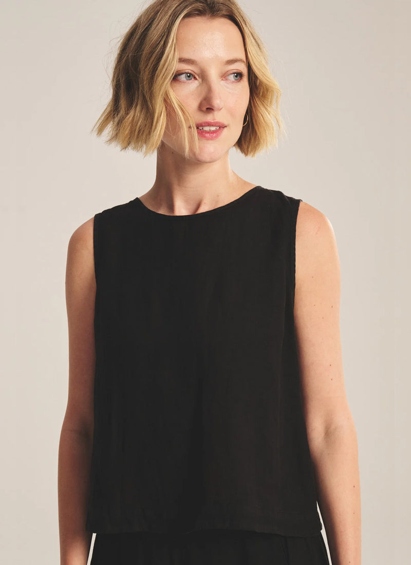 Velvet Maxine Woven Linen Top