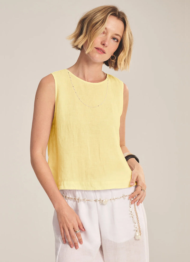 Maxine Linen Top by Velvet