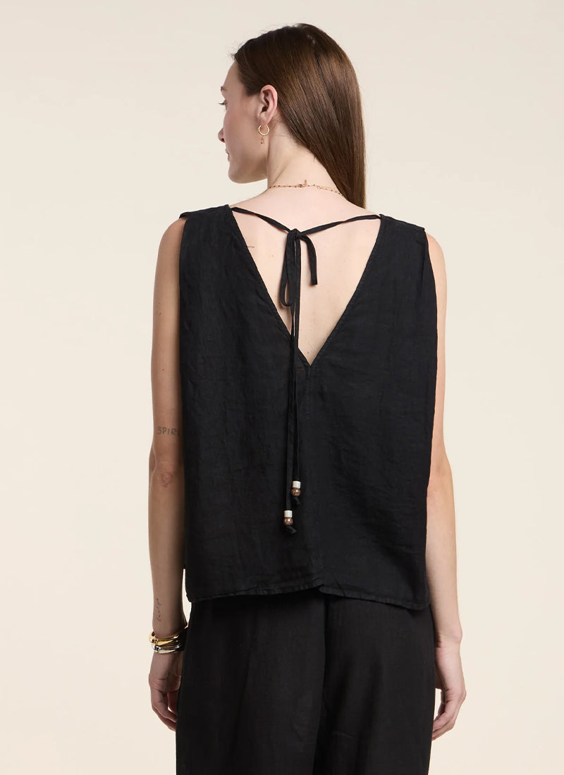 Velvet Renna Linen Top