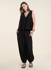 Velvet Renna Linen Top