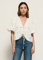 Rosalyn Tie Front Top