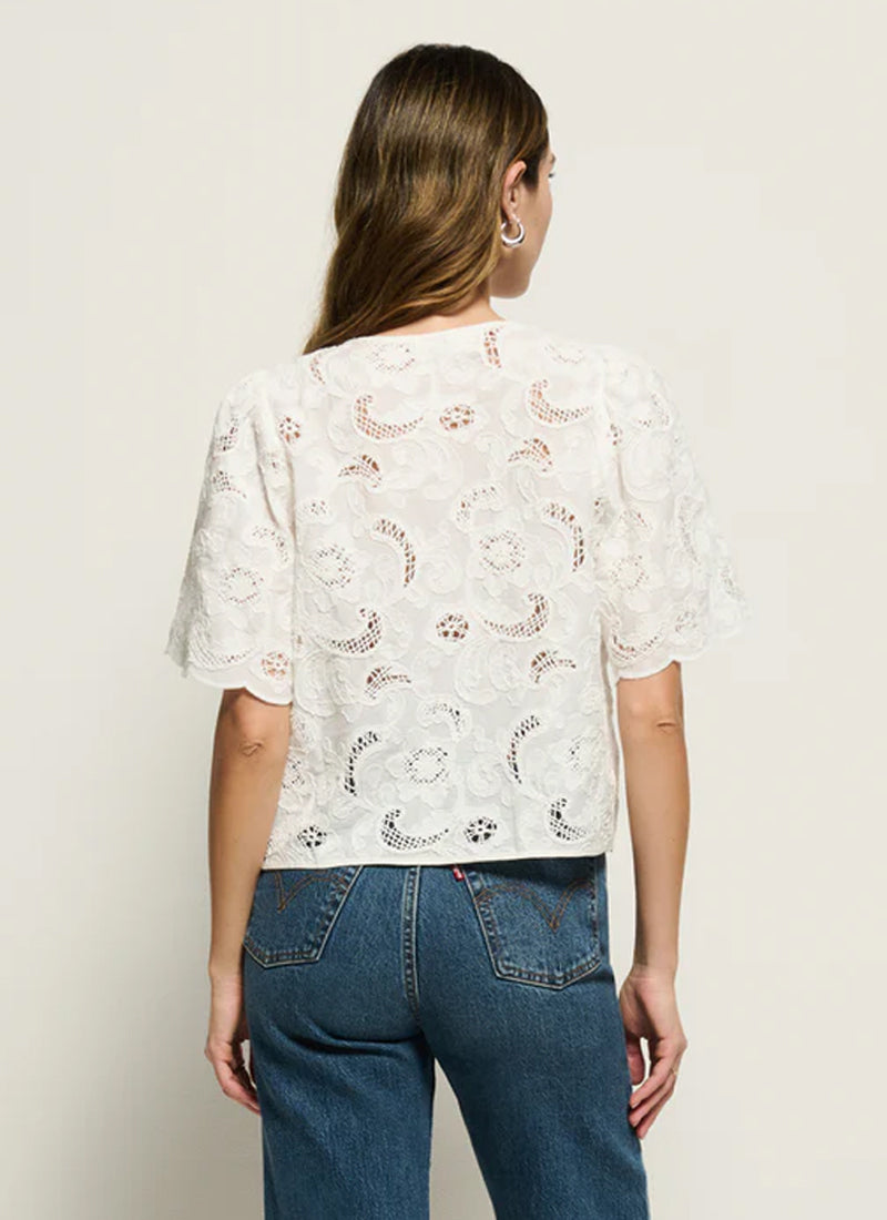 Rosalyn Tie Front Top