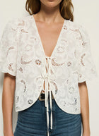 Rosalyn Tie Front Top