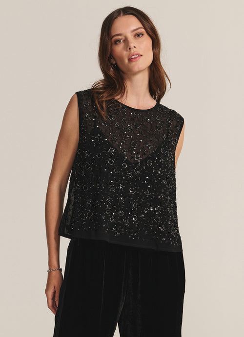  DS Sequins Top by Velvet at Andrews 