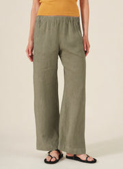 Velvet Stephanie Woven Linen Pants