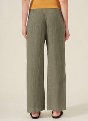 Velvet Stephanie Woven Linen Pants