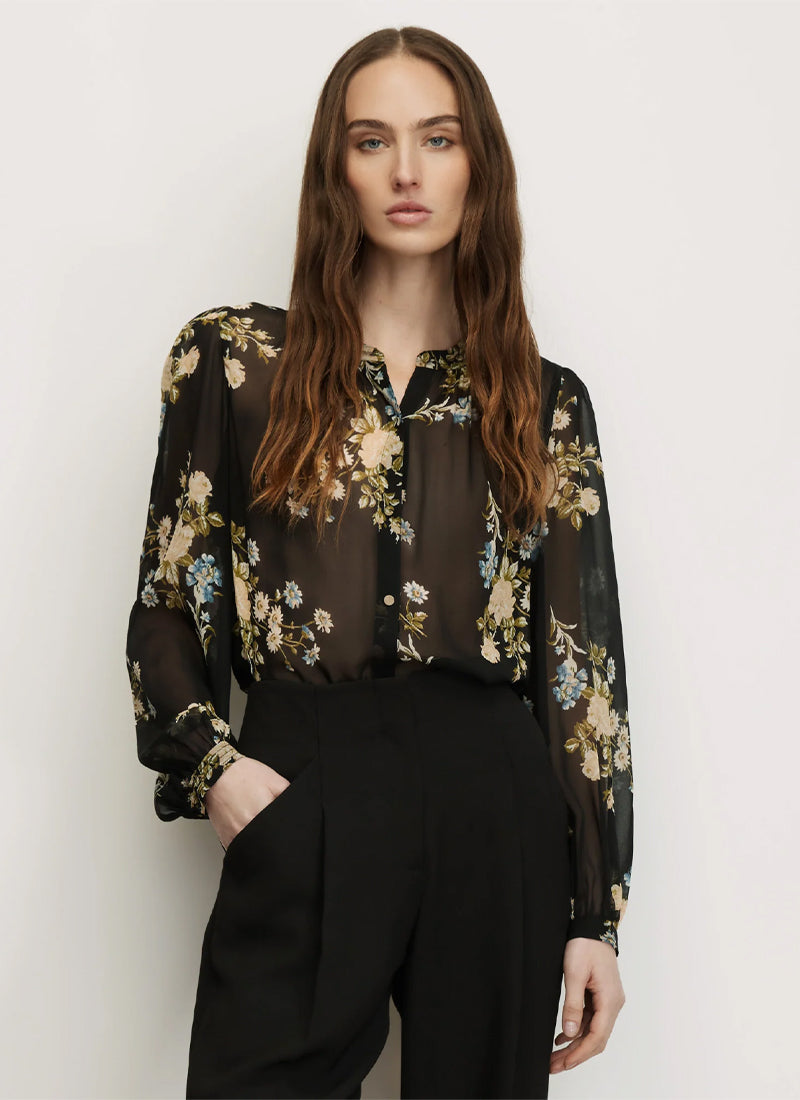 Ashlynn Silk Blouse