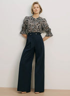 Veronica Beard 3/4 Ashlynn Blouse