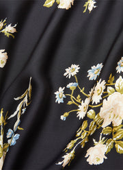 Clover Floral Midi Skirt