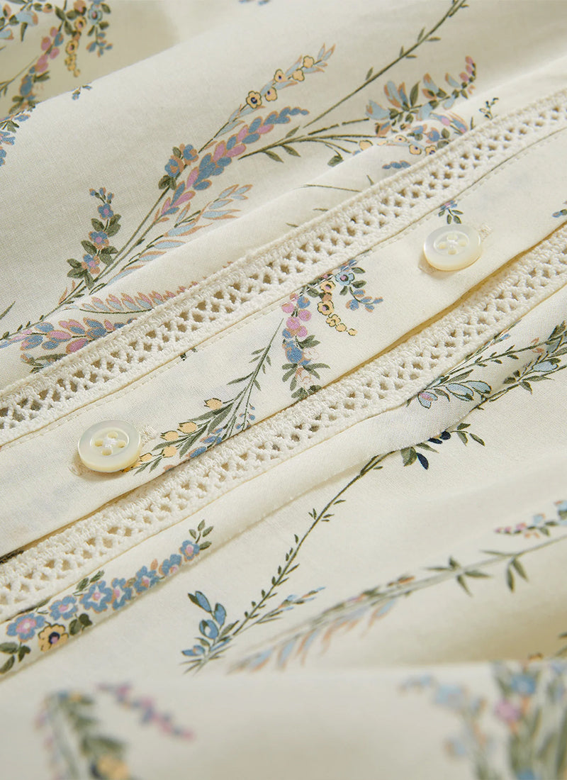 Veronica Beard Emiko Floral Blouse