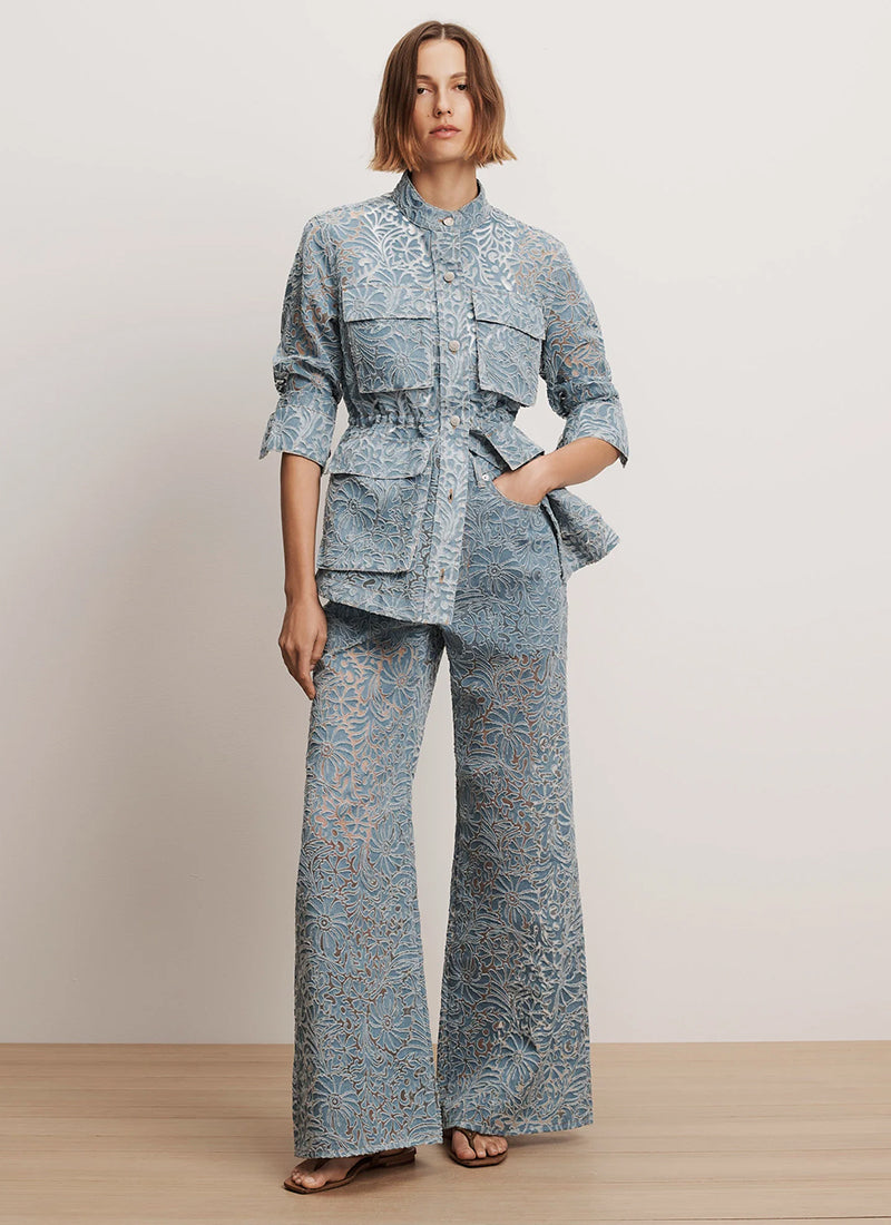 Lane Burnout Denim Jacket