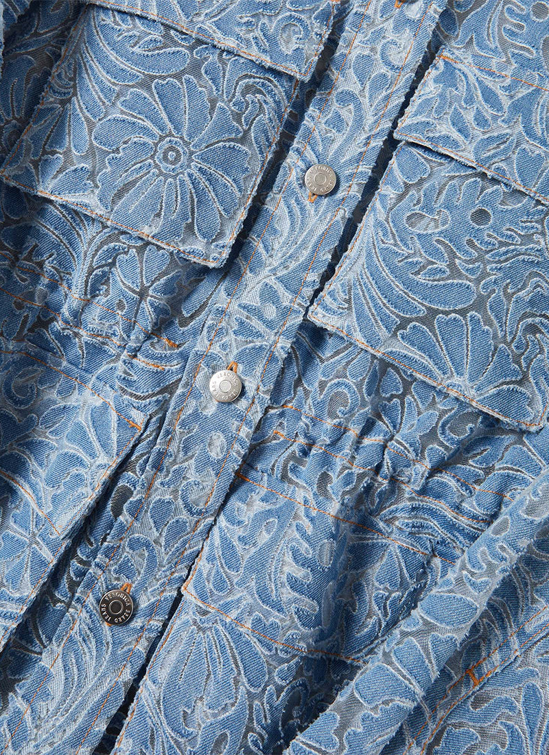 Lane Burnout Denim Jacket