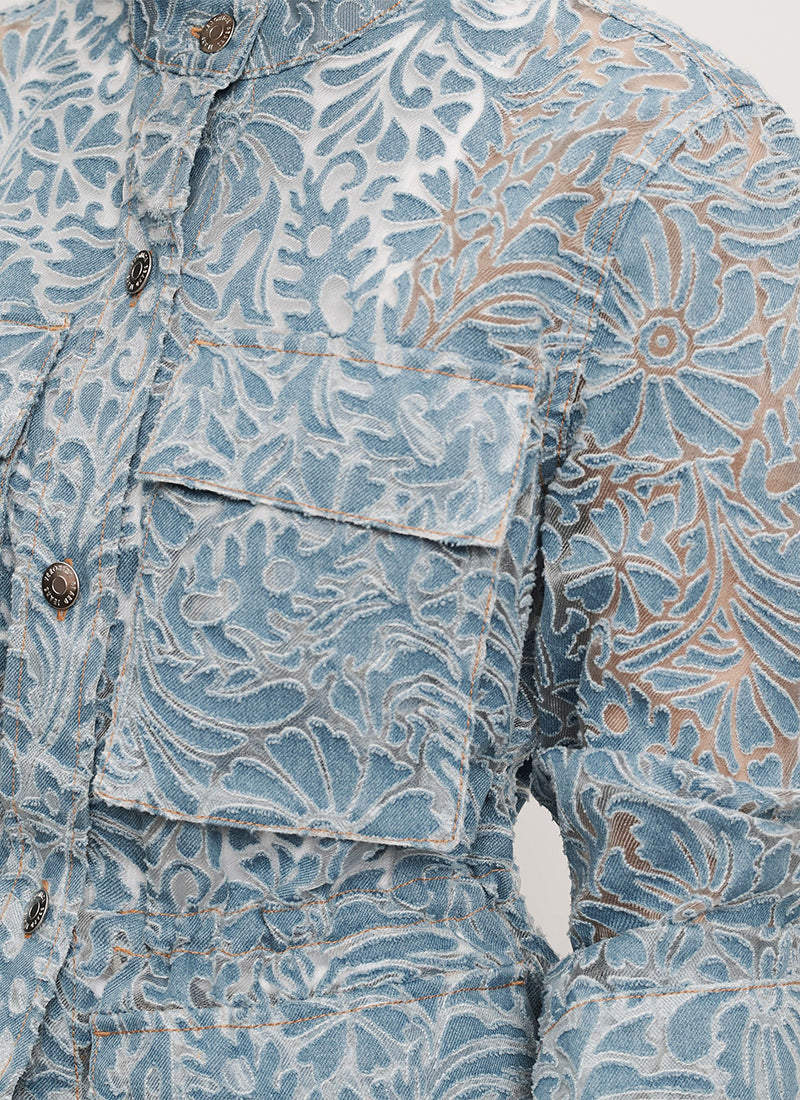 Lane Burnout Denim Jacket