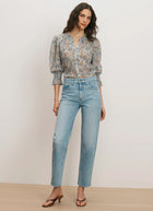 VERONICA BEARD 3/4 Sleeve Ashlynn Blouse